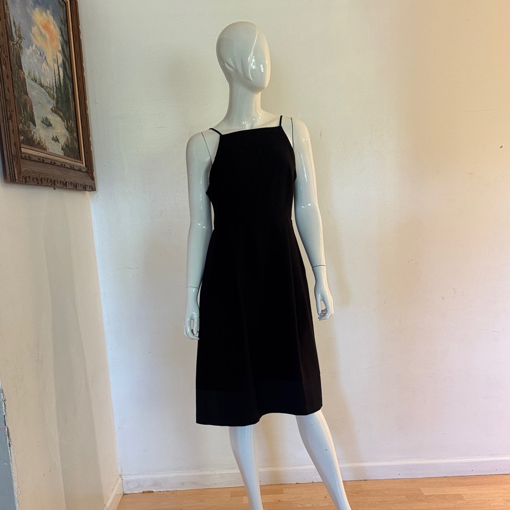 Banana Republic Black Midi Dress